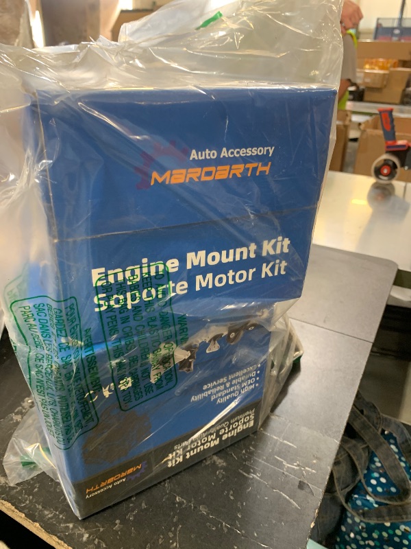 Photo 1 of Set of 3, Front Motor Mount and Trans Mount Compatible with 2007-2013 Silverado Sierra 1500 5.3L 6.0L 6.2L 4WD Auto Trans Engine, Replacement for A2638 A5365 A5365