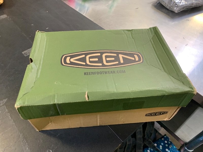 Photo 1 of KEEN Men's Targhee 4 Mid Height Durable Comfortable Waterproof Hiking Boots, Bison/Black, 7