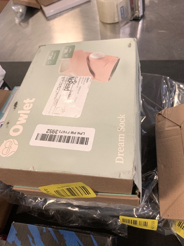 Photo 1 of Owlet Dream Sock® - FDA-Cleared Smart Baby Monitor - Track Live Pulse (Heart) Rate, Oxygen in Infants - Receive Notifications - Dusty rose