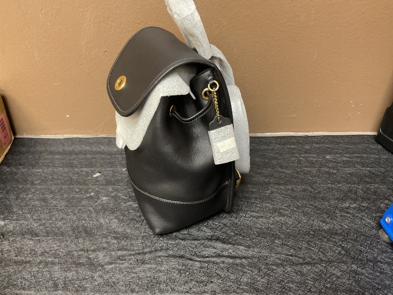 Photo 1 of COACH Women's Turnlock Backpack Black One Size
