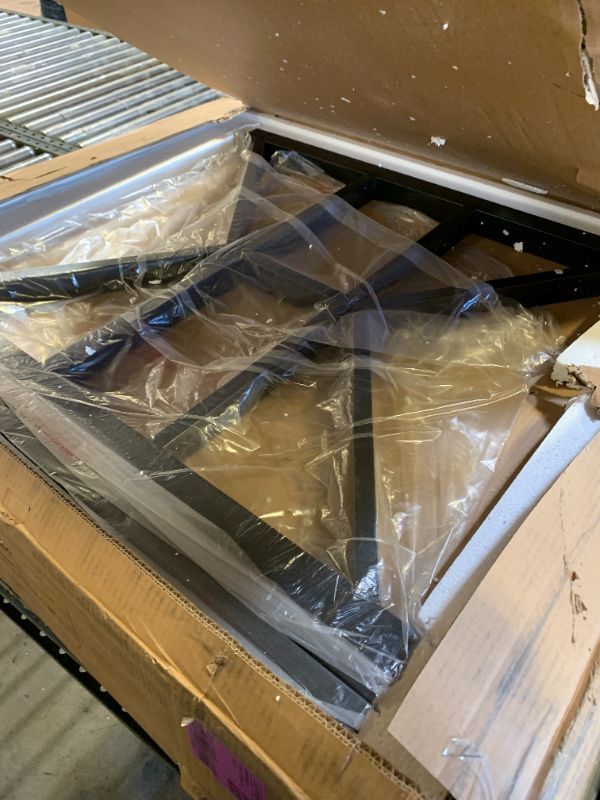 Photo 1 of MISSING MULTIPE PIECES --------------------SEE PICTURES FOR RERENCE -------------------------Pamapic 5 Pieces Patio Furniture Set, Rattan Balcony Furniture with Ottomans, PE Wicker Outdoor Patio Chairs Set with Coffee Table for Poolside, Porch, Lawn, Gard