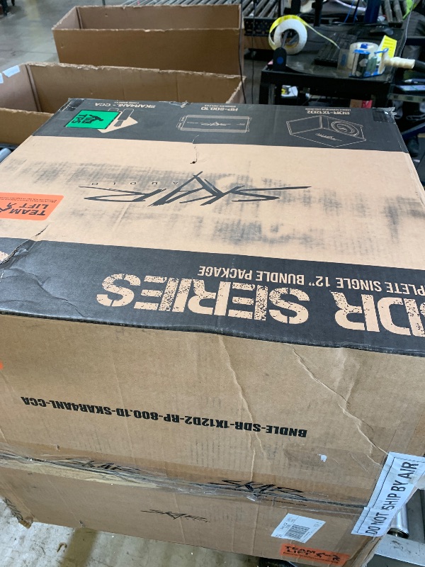 Photo 1 of Skar Audio Single 12" Complete 1,200 Watt SDR Series Subwoofer Bass Package - Includes Loaded Enclosure with Amplifier