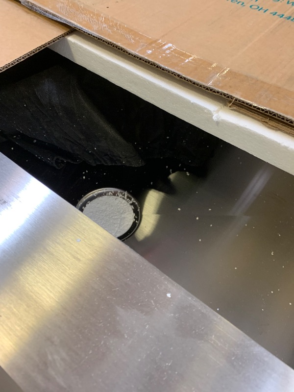 Photo 1 of Transolid DTSSF362510 Diamond 1-Hole Dual Mount Single Bowl 16-Gauge Stainless Steel Kitchen Sink 36-in x 25-in x 10-in Brushed Finish