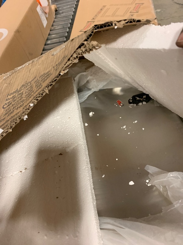 Photo 1 of VEVOR Food Processor & Vegetable Chopper, 15.9 Quart Food-Grade Kitchen Chopper, Includes 2 Spare Stainless Steel S-Curve Blades, Commercial Food Processor for Chopping Vegetable, Fruit, Peanut & Meat