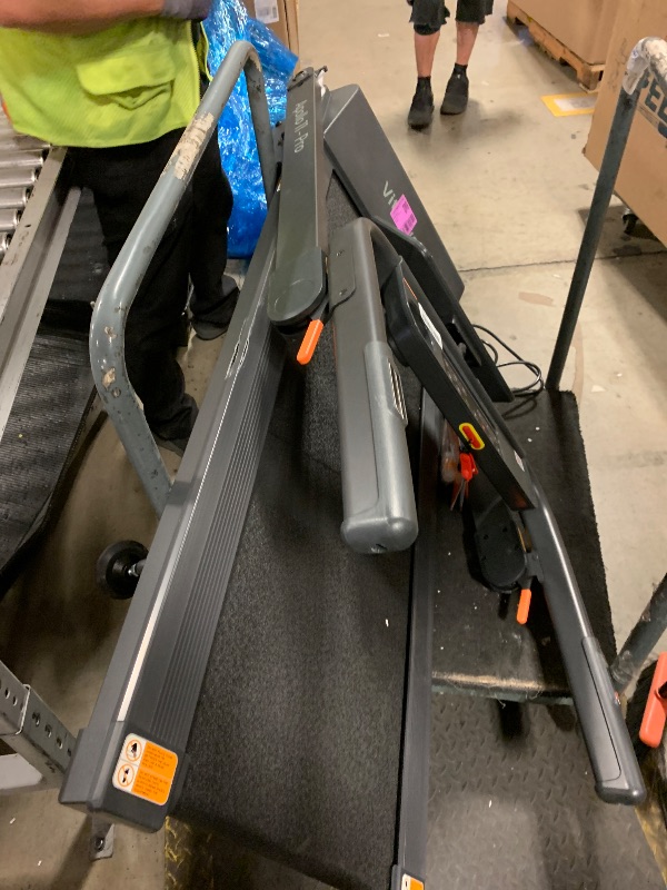 Photo 1 of Foldable Treadmill with Auto Incline - Vitalwalk Commercial 48"x18" Wide Running Belt, 20% / 15% Incline, 10MPH, 3.5HP Brushless, Walking Pad Treadmill for Home, Auto Folding, No Installation, 350LBS