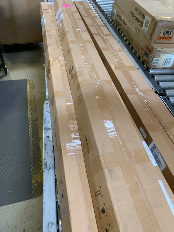 Photo 1 of Trekassy 8ft E Track Tie-Down Rail Kit, 4 Pack 8' Etrack Rails with 16PCS E-Track Accessories Including 8 Steel O-Ring Anchors and 8 Rope Tie Offs for Truck Bed, Trailers