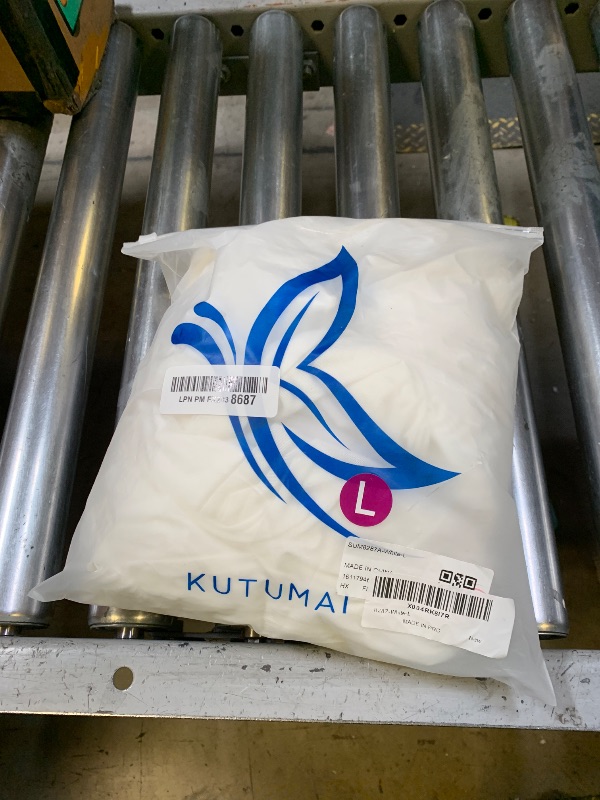 Photo 1 of KUTUMAI Off Shoulder Long Sleeve Maxi Dress Corset Bodycon Ruched Cocktail Formal Wedding Guest Dresses for Women White M