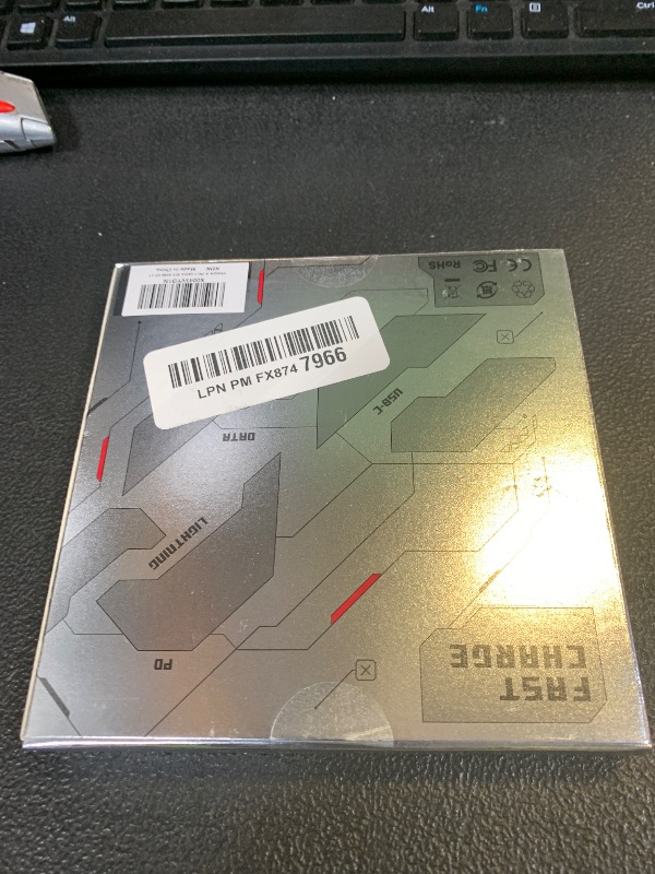 Photo 1 of [Upgraded] 4-in-1 USB C Cable 45W 3FT Compatible with Lightning Cable [Fast Charging & Data Transfer] Flat Nylon Braided for iPhone iPad Charger Cord, Multi Charge Wire Combo with L/Type C/USB A Port