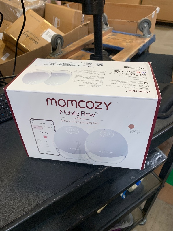 Photo 1 of Momcozy Wearable Breast Pump, Hands Free Upgraded Mobile Flow | M9, App Discreet Control with Personalized Multi-Modes & 15 Levels, Wearable Breast Pump 24mm, 2 Pack Cozy Red
