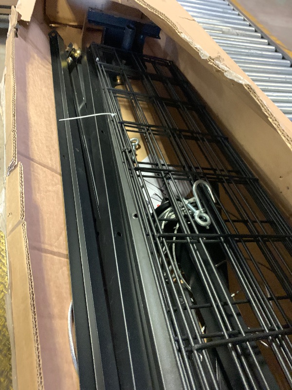 Photo 1 of Titan Attachments Chain Drive 15ft Square Hay Bale Elevator Base Unit with 3/4 HP Motor, Charcoal Finish, Hay Harvesting Agricultural Equipment