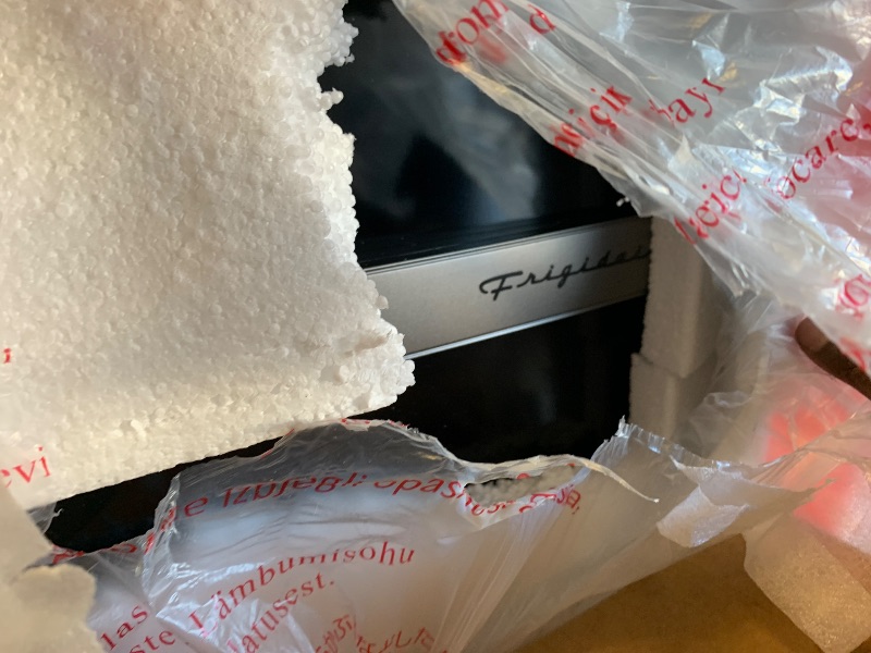 Photo 1 of Frigidaire Retro Apartment Size Refrigerator with Top Freezer - 2 Door Fridge with 7.5 Cu Ft of Storage Capacity, Adjustable Spill-Proof Shelves, Door & Crisper Bins, Black