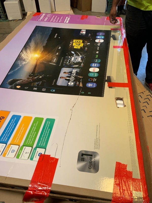 Photo 1 of Samsung 85-Inch Class Crystal UHD U8000F 4K Smart TV (2025 Model) Endless Free Content, Crystal Processor 4K, MetalStream Design, Knox Security, Alexa Built-in