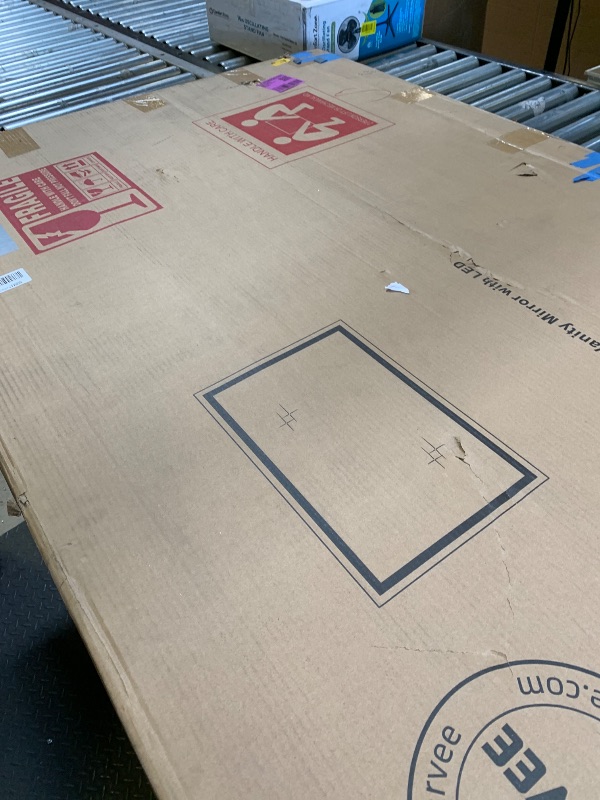 Photo 1 of GarveeHome 60x36 LED Bathroom Mirror with Lights, Dimmable, Anti-Fog, Backlit + Front Lit, and 3X Magnification Mirror, Smart Bathroom Vanity Mirror for Wall, Memory Function, Shatter-Proof