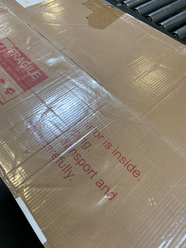 Photo 1 of Snowdool Home Gym Mirror, 48''X24''(Each) -3PCS Full Body Mirror for Yoga, Garage, Dance Studio, Anti-Rust, Tempered Glass,Frameless Mirrors, Wall-Mounted Large Workout Mirrors