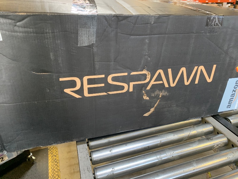 Photo 1 of RESPAWN 900 Console Gaming Recliner with Footrest and Lumbar Support - Comfortable Ergonomic Gaming Chair with Headrest, No Wheels, Reclining, Heavy Duty, Racing Style Video Game Chairs - Blue