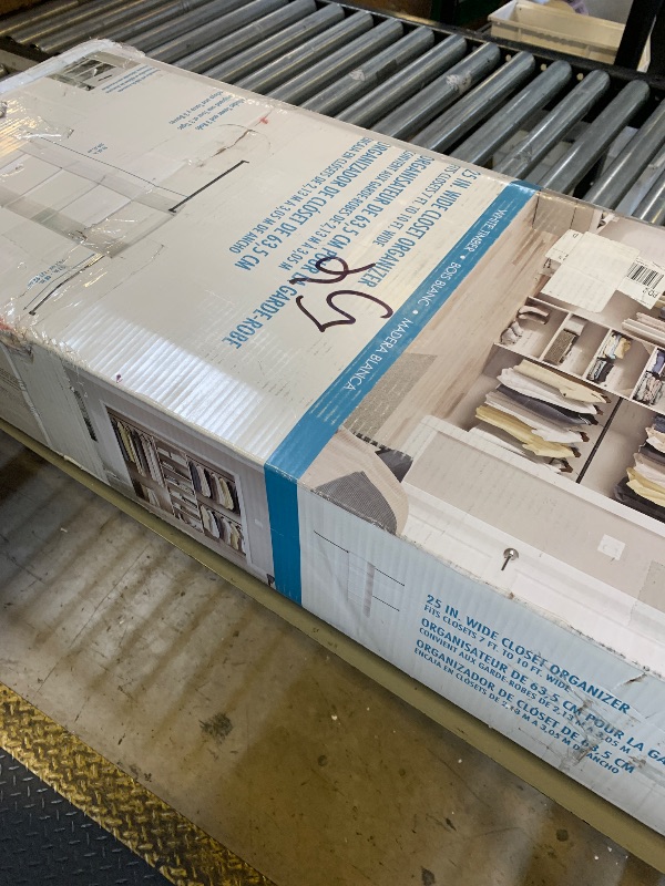 Photo 1 of ClosetMaid SuiteSymphony 25-inch Wide Tower Starter Closet Organizer - White