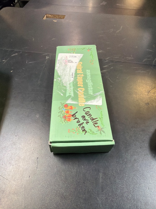 Photo 1 of 10 Inch Pink Series Spiral Taper Candle Set, 10 Pack Unscented Dripless Candlesticks for Dinner Baby Shower Party Brithday Wedding and Home Decoration