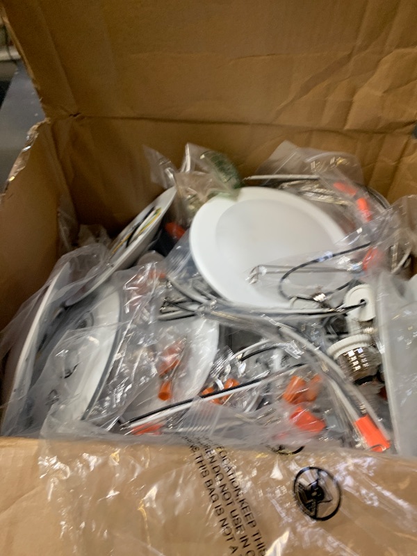 Photo 1 of Sunco 24 Pack 6 Inch LED Disk Lights, Flush Mount Ceiling Light Disc, Recessed Can Lighting, 850 LM, 12W (65W Equivalent), 6000K Daylight Deluxe, Dimmable, Damp Rated ETL