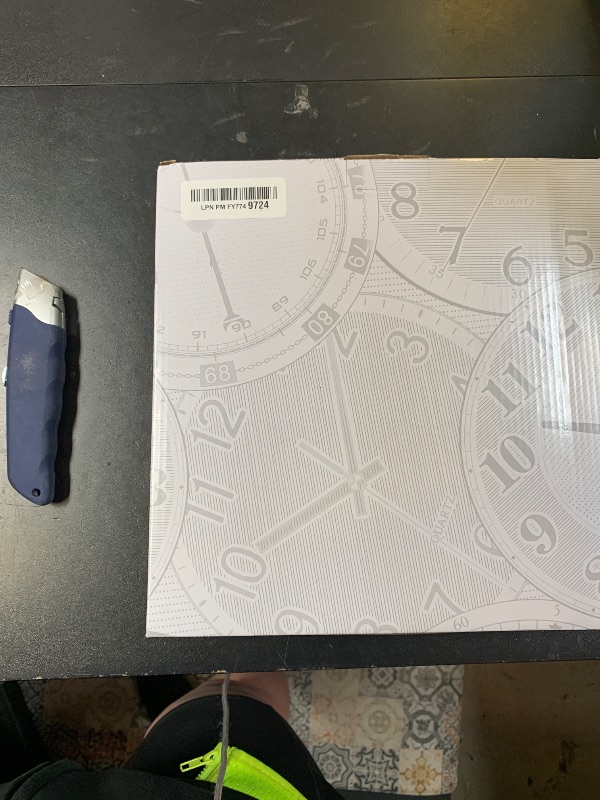 Photo 1 of OSTAR Atomic Wall Clock?US Auto Calibration Time 10 Inch Round Clock, Battery Operated