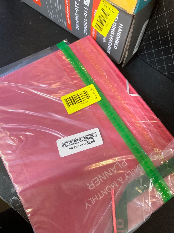 Photo 1 of Daily & Monthly Planner for 2026 or Anytime - ADHD Planner Two Pages Per Day, Daily Planner Undated to Increase Focus, Eliminate Overwhelm, Achieve Your Biggest Goals, 8.5'' × 11'', Pink