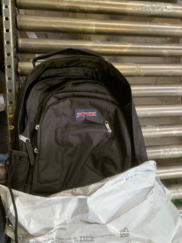 Photo 1 of JanSport Driver 8 Rolling Backpack - Wheeled Travel Bag with 15-Inch Laptop Sleeve, One Size, Black