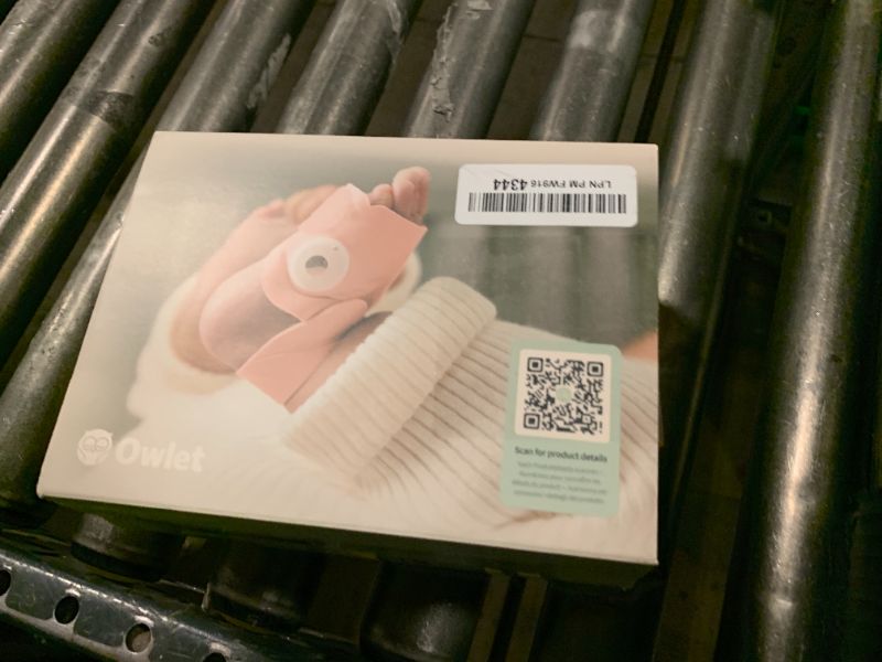 Photo 1 of Owlet Dream Sock - FDA-Cleared Smart Baby Monitor - Track Live Pulse (Heart) Rate, Oxygen in Infants - Receive Notifications - Dusty Rose