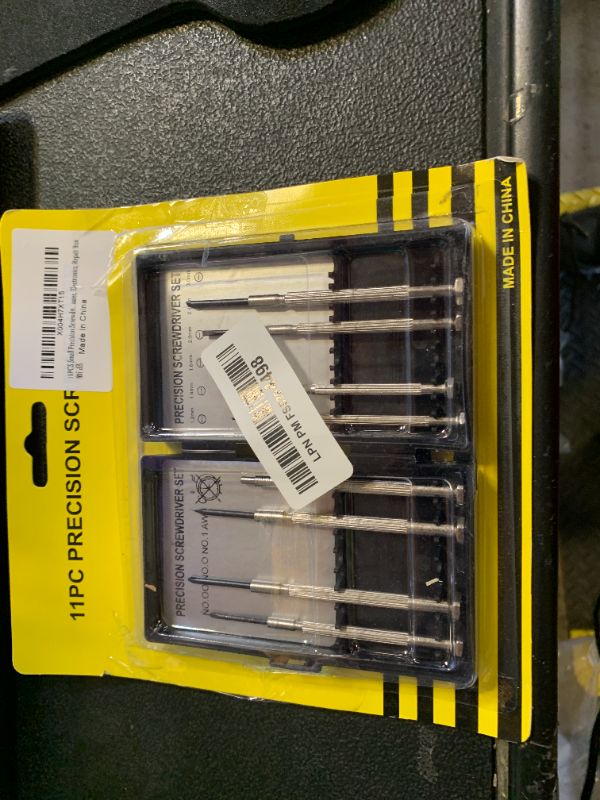 Photo 1 of *INCOMPLETE* ONLY 8PCS Small Precision Screwdriver Set, Premium Mini Screw Driver Set Kit, 6 Different Sizes of Flat Head Philips Screwdrivers for Watch, Eyeglasses, Electronics, Repair Box