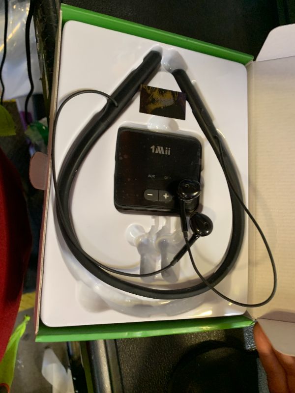 Photo 1 of Golvery Bluetooth Headphones Transmitter for TV Watching, Neckband Wireless Stereo Earphones Earbuds Set w/Transmitter Adapter for Optical Digital RCA 3.5mm Aux TVs, Plug n Play No Audio Delay