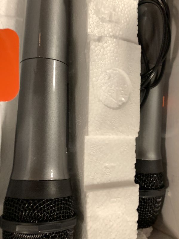 Photo 1 of Karaoke Machine, Portable Bluetooth Speaker with 2 Wireless Microphones for Adults & Kids with Lights, Karaoke Microphone with PA System Supports USB/TF/REC/FM/AUX for Home Party Home System Packages