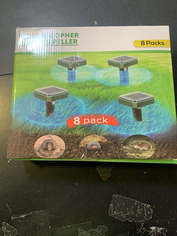 Photo 1 of mole and gopher sonic repeller 8pck