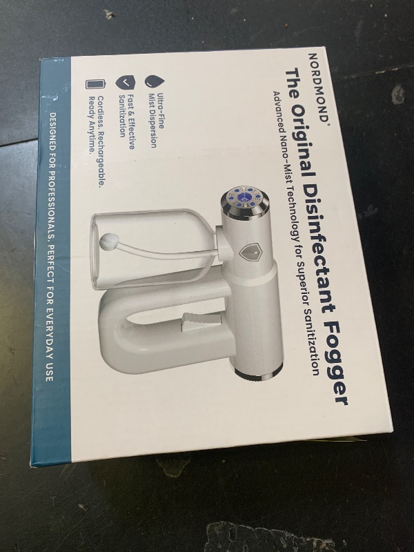 Photo 1 of The Original Disinfectant Fogger Machine - Professional Sanitizer Sprayer - ULV Atomizer & Nano Steam Gun – Rechargeable Barber Spray Gun with Blue Light V2