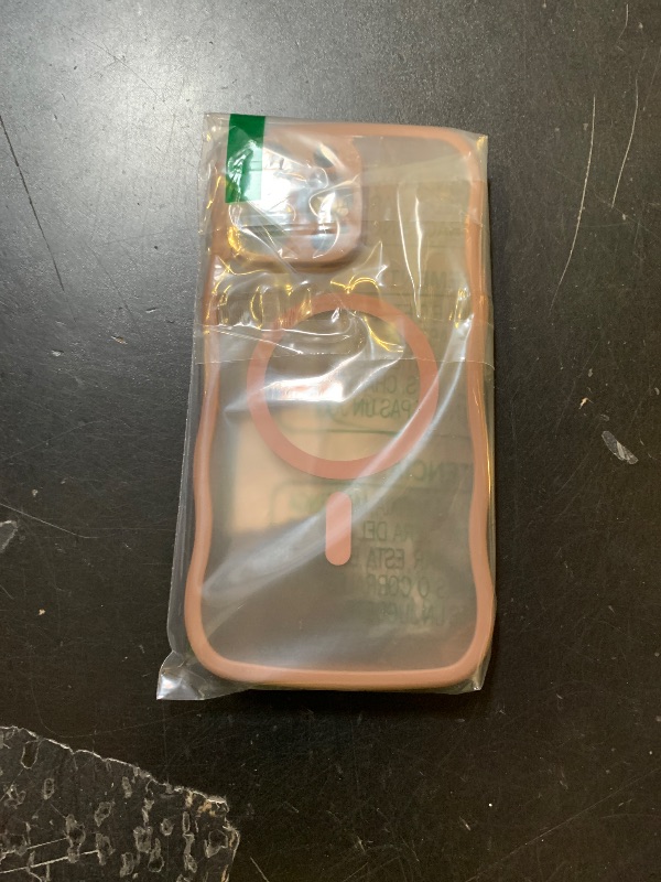 Photo 1 of XWZ for iPhone 17 Pro Max Case for Women Girls,?Compatible with MagSafe?,?Camera Control?,?Full Camera Protection?, Cute Wave Magnetic Phone Case for iPhone 17 Pro Max,Stone