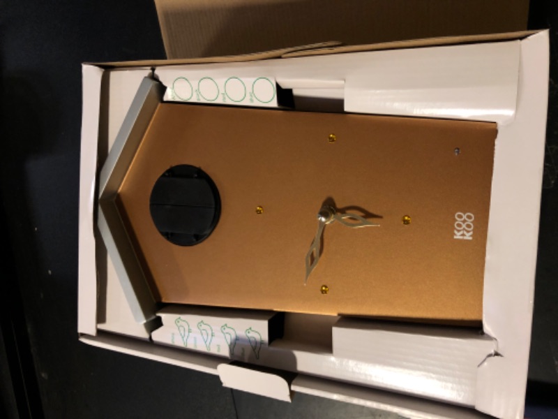 Photo 1 of KOOKOO Birdhouse Copper Limited Edition, Modern Design Cuckoo Clock with 12 Natural Bird Voices or Cuckoo Call