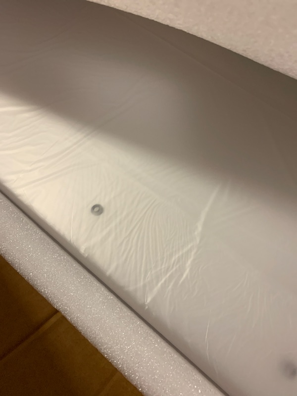 Photo 1 of CRTERICX 3-Tier Acrylic Horizontal Bookshelf, Clear Long Bookcase, Modern Low Book Shelf with 5 Cube Storage for Living Room, Office, Bedroom, 11.8''D x 47.2''W x 24.6''H