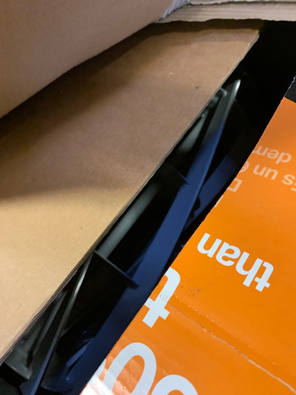 Photo 1 of Fiskars Push Mower, Cut Width Manual Reel Mower with No Motor, Eco-Friendly Manual Reel Lawn Care, 18", Black