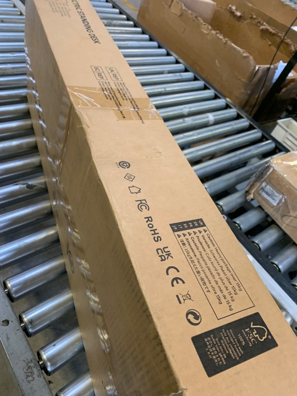 Photo 1 of Vari VariDesk Pro Plus 36 - Adjustable Desk Converter with 11 Height Settings - Laptop Sit Stand Desk Riser for Home Office, Table Tops, Workspace - Fully Assembled with Spring Loaded Lift - Black