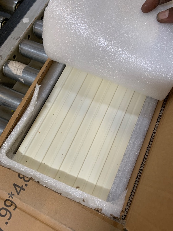 Photo 1 of AcoustixPro Noise Cancelling - Traditional Medium Slat Wall Panel - 94.5 in x 11 in (Pack of 2) / 14.5 sqft