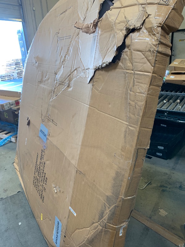 Photo 1 of Flash Furniture Elon 6' Round All-Occasion Plastic Folding Event Table, Foldable Portable Banquet Table for Indoor/Outdoor Events, White