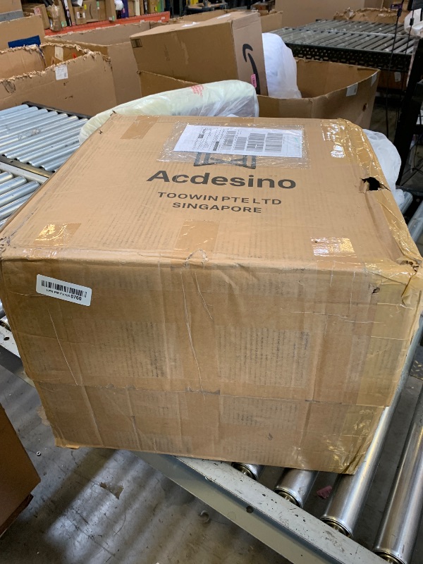 Photo 1 of Modern Stainless Steel Side Table, Minimalist End Table with Seamless Curved Design, Durable Accent Table & Nightstand for Living Room, Bedroom, Sofa Side, and Coffee Table Use