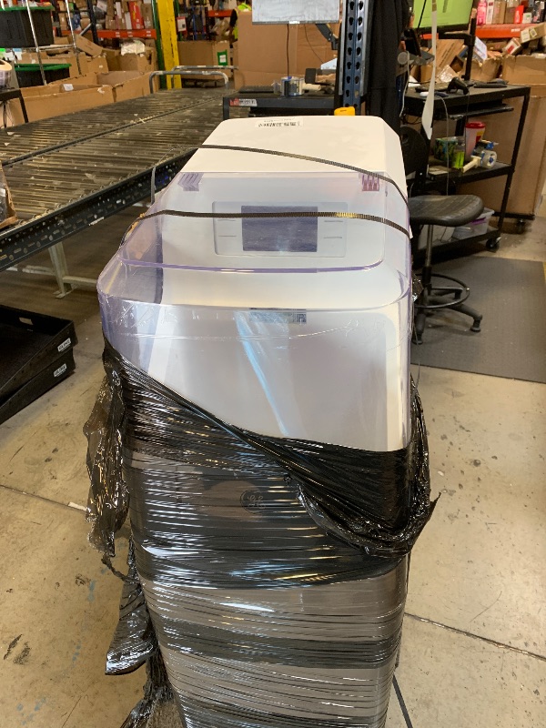 Photo 1 of GE Smart Water Softener, 35,000 Grain, Reduce Hard Minerals to Whole House, Built-in WiFi with Water Flow Alerts, Soft Water for Shower, Appliances, and Plumbing, GXSH35W