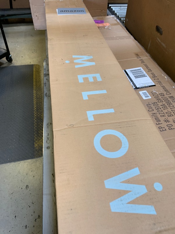 Photo 1 of Mellow Naturalista Classic 12 Inch Solid Wood Platform Bed with Wooden Slats, Cal King, Natural Pine