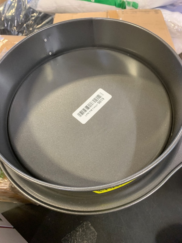 Photo 1 of Boxiki Kitchen 10 Inch Nonstick Springform Pan, Professional Spring Form and Cheesecake Baking Mold, Leakproof Cake Pan with Silicone Handles