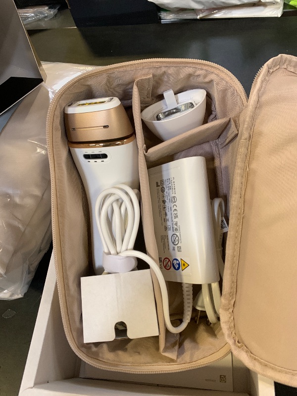 Photo 1 of Braun IPL, Silk·Expert Pro 5, IPL Hair Removal for Women and Men, Permanent Laser Hair Reduction At-Home, 2 Heads, Pouch, Venus Razor, IPL5157