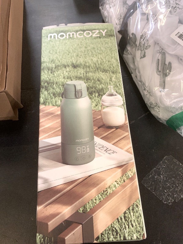 Photo 1 of Momcozy Portable Bottle Warmer for Travel – Dual Heating Modes for Breast Milk & Water, Portable Milk Warmer with Fast Heating & Long Battery Life, 17 Ounces Large Capacity, Purple