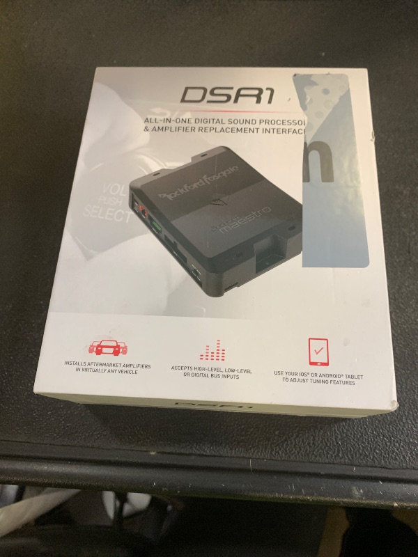 Photo 1 of Rockford Fosgate DSR1 8-Channel Interactive Signal Processor w/Integrated iDatalink Maestro Module