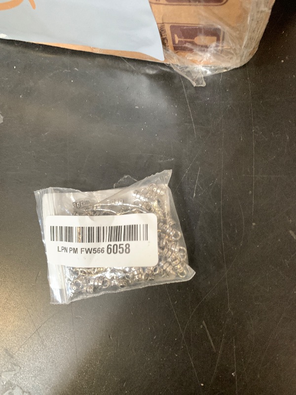 Photo 1 of 100pcs Metal Ends Cord Caps Fasteners Clasp Leather Cord Finding Kit for Jewelry Tassel Bracelet Making 2mm Holes