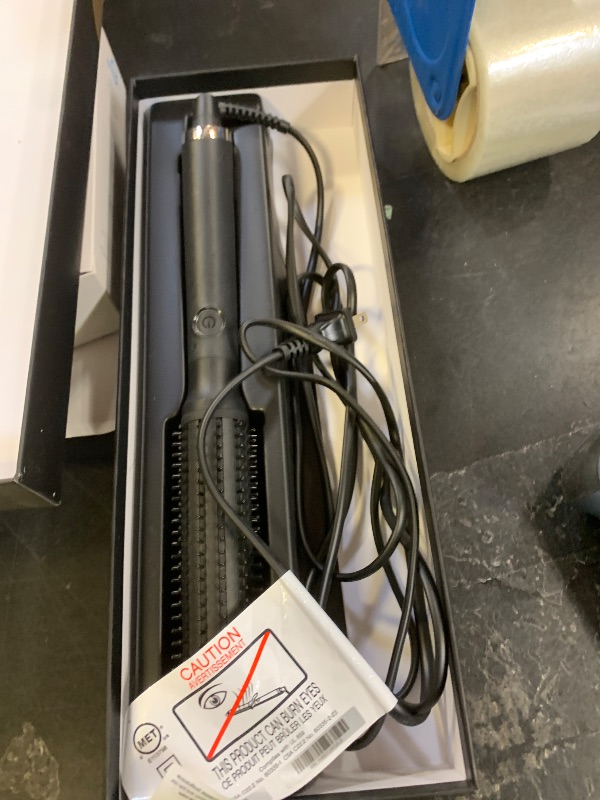 Photo 1 of ghd Rise Volumizing Hot Hair Brush - Professional 1.25” Hot Brush for Dry Hair with Maximum Root Lift, 2x Volume, 365ºF Safe Styling Temperature Technology and Auto Sleep Mode - Black