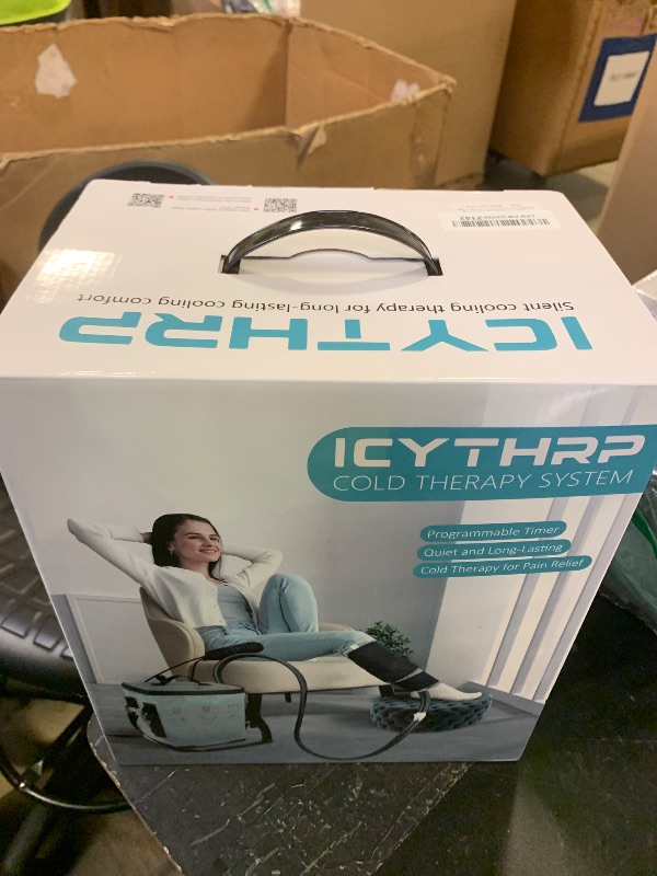 Photo 1 of ICYTHRP Cold Therapy Machine with Programmable Timer, Portable Ice Machine for Hip After Surgery, Hip Replacement Recovery System, Cryotherapy Pain Relief with Compression Pad