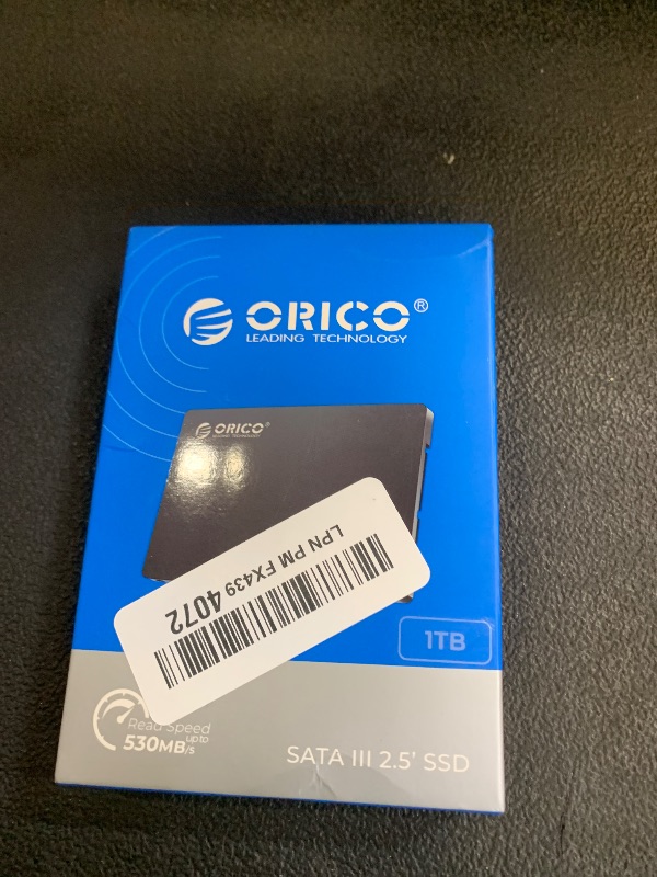 Photo 1 of ORICO 1TB SATA SSD 2.5 Inch Internal Solid State Drive, Read Speed up to 500MB/s, SATA III 6Gbps for Desktop Laptop NAS DIY External Drive - Y20