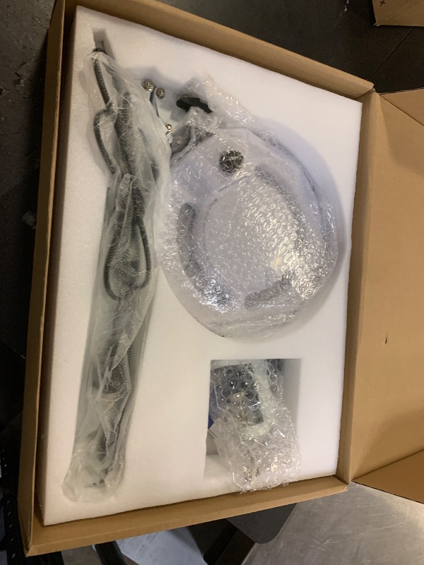 Photo 1 of KIRKAS 10X Magnifying Glass with Light, 2,200 Lumens LED Magnifying Lamp with Clamp, Stepless Dimmable Real Glass Lens Magnifier, Adjustable Arm Workbench Light for Close Work Hobby Repair - White